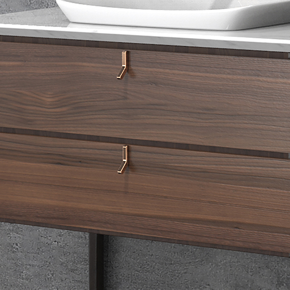 HBT106801N-100  (经典胡桃木色)实木91桃色软件柜