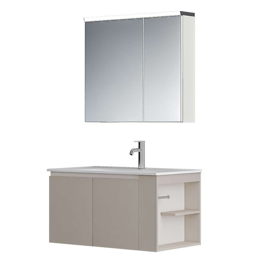 BC6304-090 生态实木91桃色软件柜