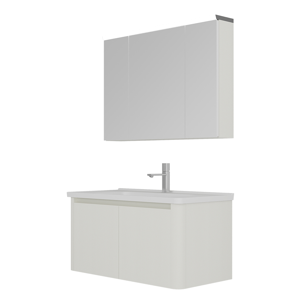 BC6210A-100 生态实木91桃色软件柜